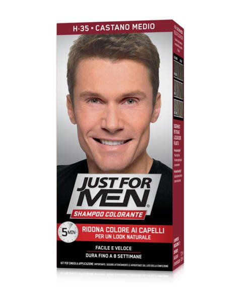 Șampon Just For Men pentru păr gri H-35 Maro Mediu